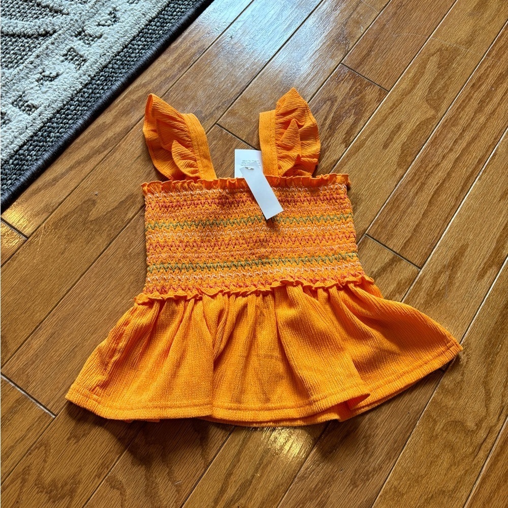Goodlad Cutie Ruffled Tank Top Girl Size 2T - Picture 2 of 3